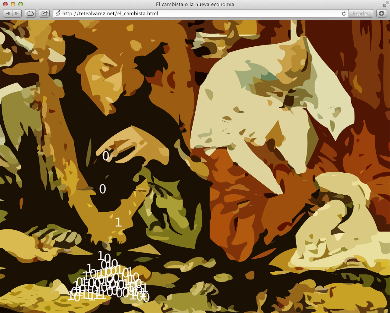 El cambista o la nueva economía, 2002